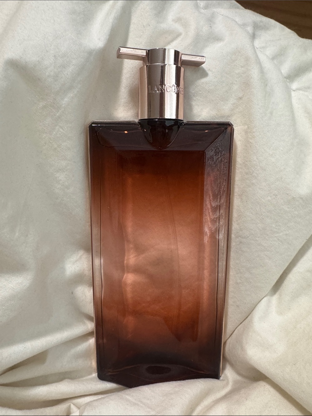 Lancome Brown Ombre Tall Pump Bottle